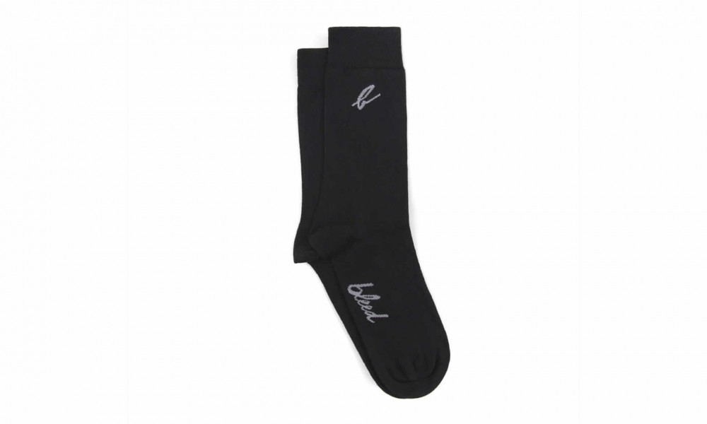 Vegane Socken | BLEED Essential Socken Schwarz