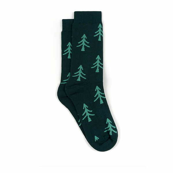 Vegane Socken | BLEED Polar Tree Socken Grün