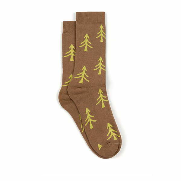 Vegane Socken | BLEED Polar Tree Socken Braun