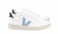 Veganer Sneaker | VEJA V-10 CWL White Steel Nautico