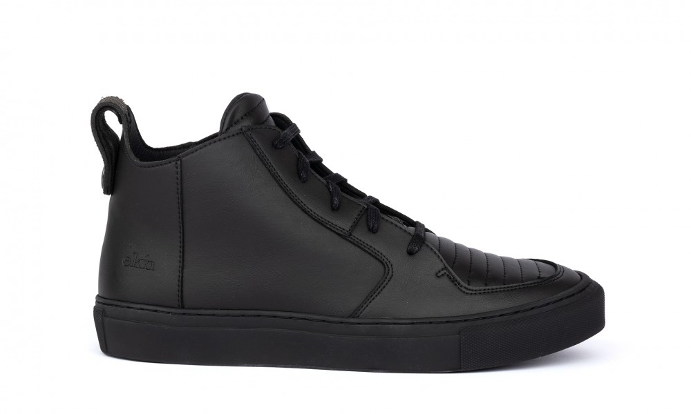 Veganer Sneaker | EKN FOOTWEAR Argan Mid All Black